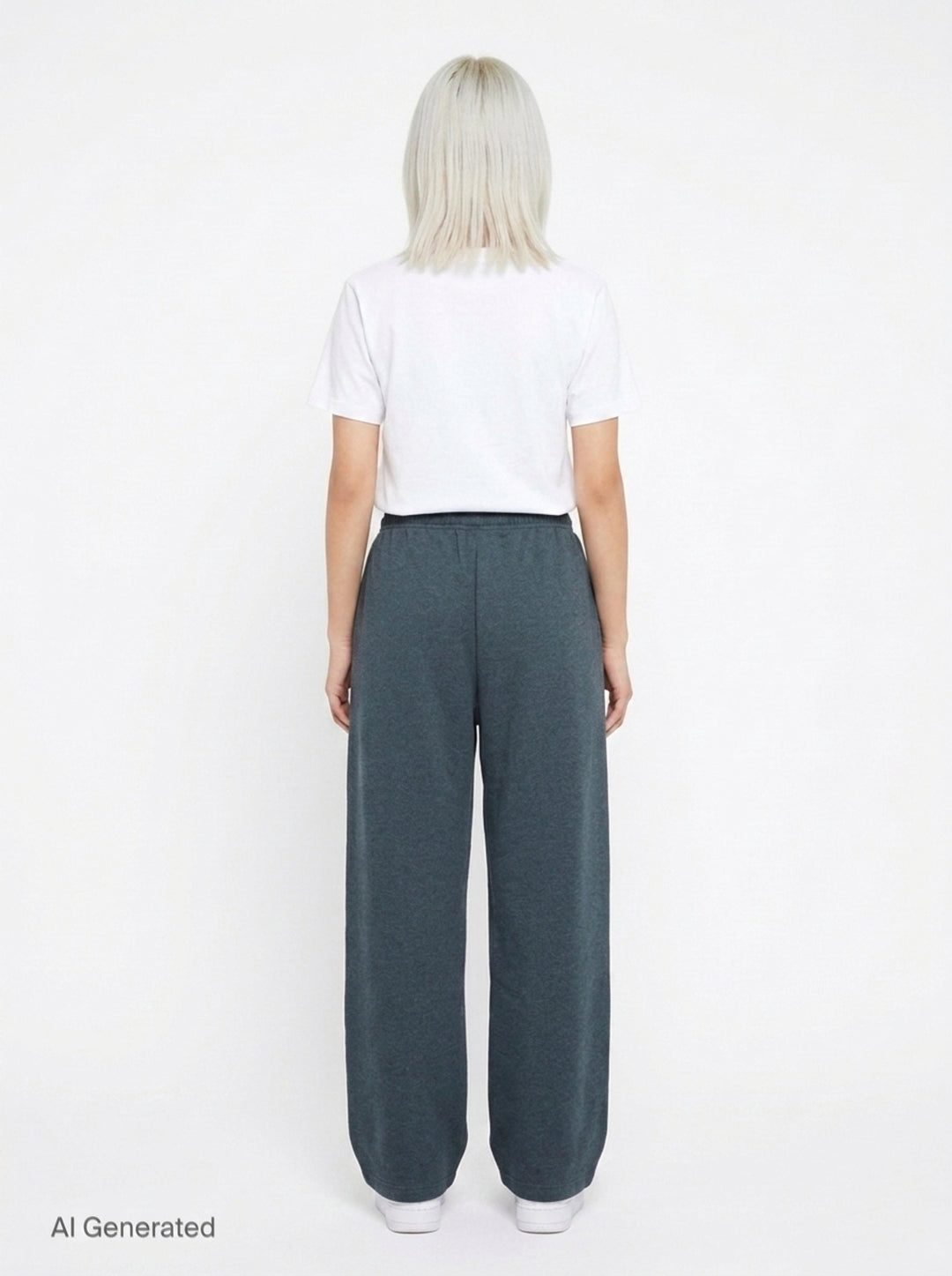 Mid-Rise Relaxed Sweatpants | Alexander Wang | Club21 - back