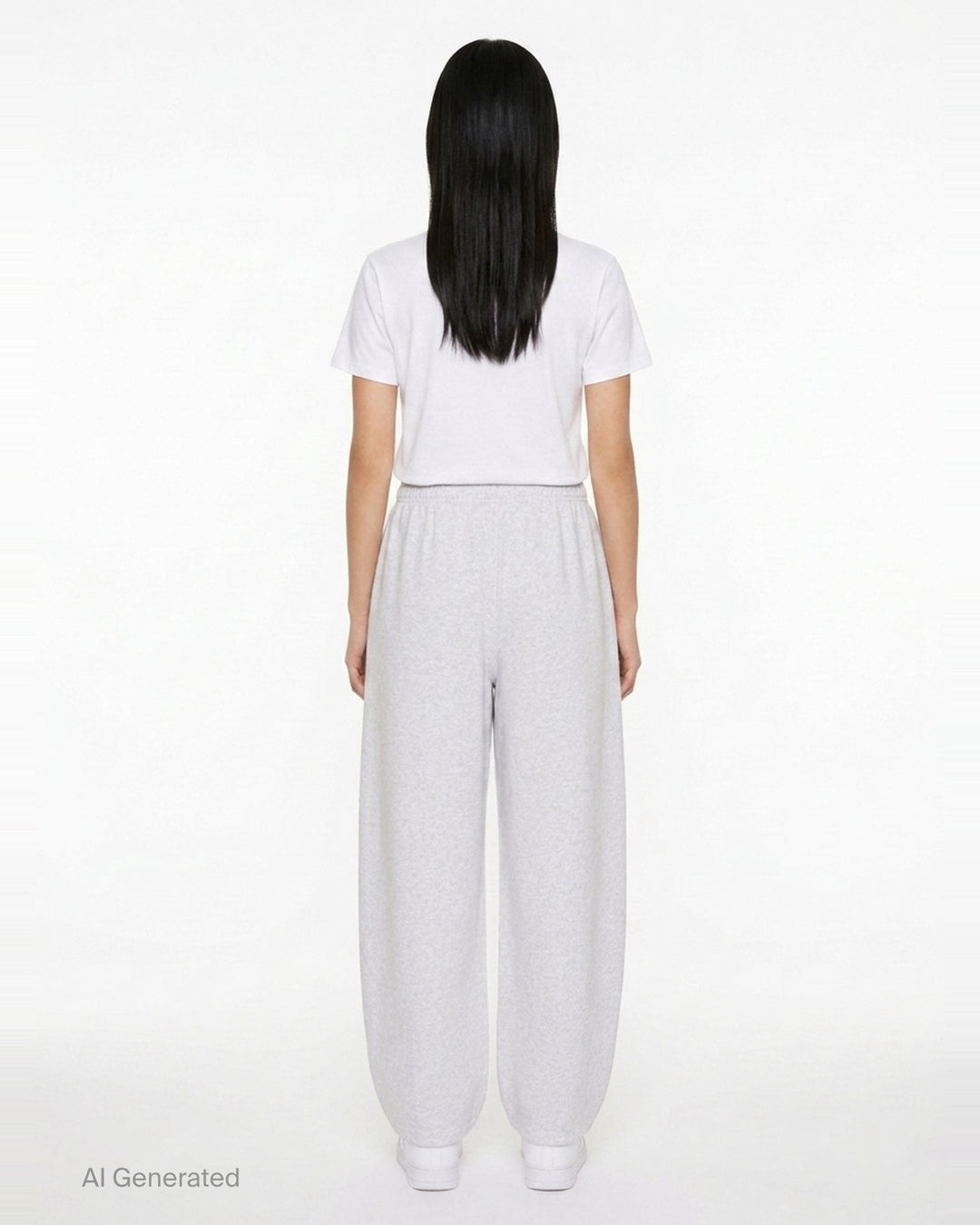 Mid-Rise Relaxed Sweatpants | Alexander Wang | Club21 - back