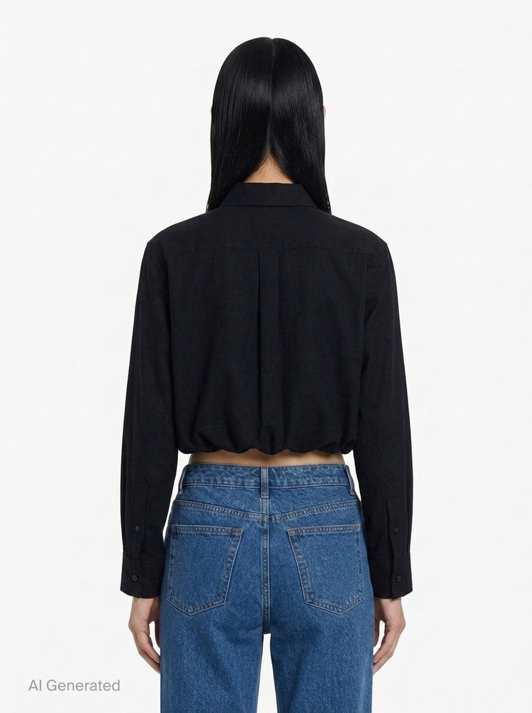 Pre-Styled Cami Shirt | Alexander Wang | Club21 - back