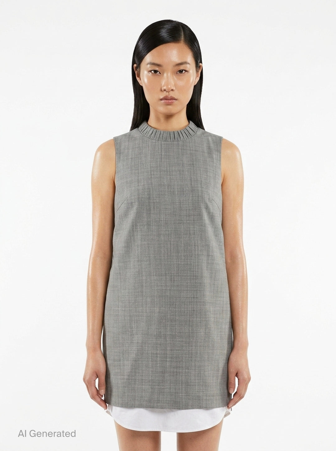Shift Mini Dress With Zipper | Alexander Wang | Club21 - front