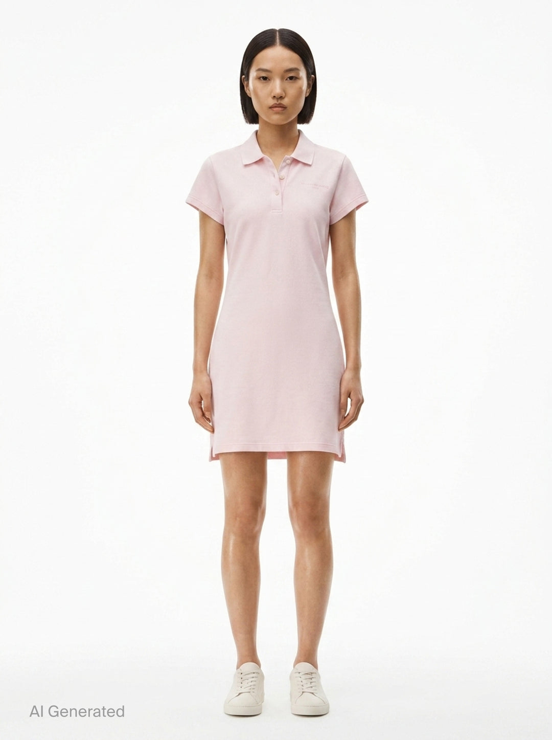 Shrunken Mini Polo Dress | Alexander Wang | Club21 - front