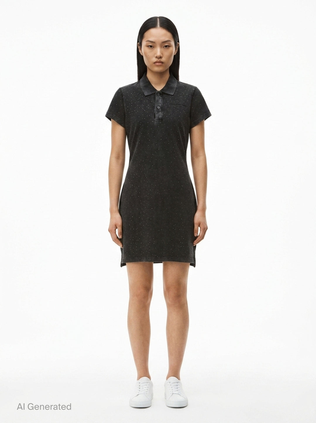 Shrunken Mini Polo Dress | Alexander Wang | Club21 - front