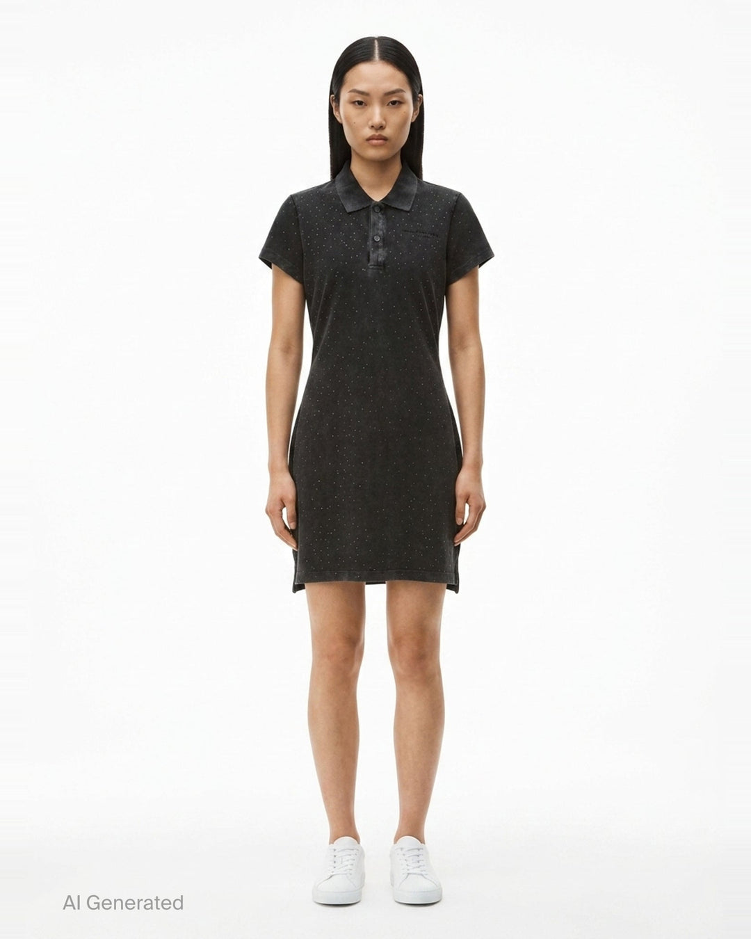 Shrunken Mini Polo Dress | Alexander Wang | Club21 - front