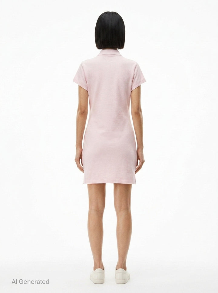 Shrunken Mini Polo Dress | Alexander Wang | Club21 - back