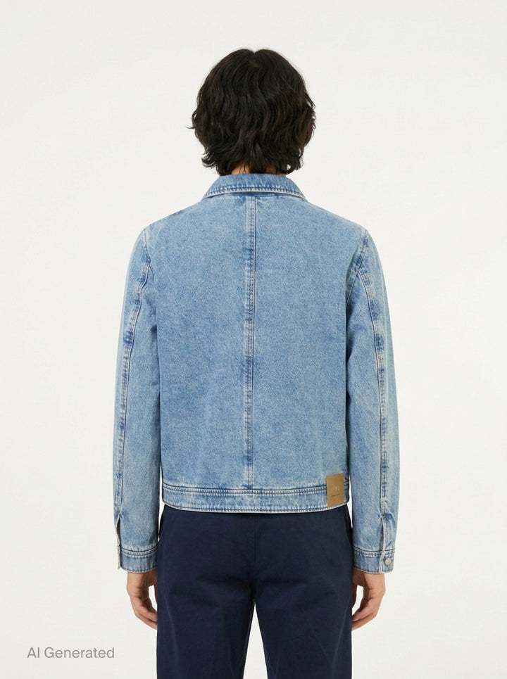 Ami de Cœur Zipped Blouson | AMI Paris | Club21 - back