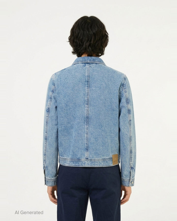 Ami de Cœur Zipped Blouson | AMI Paris | Club21 - back