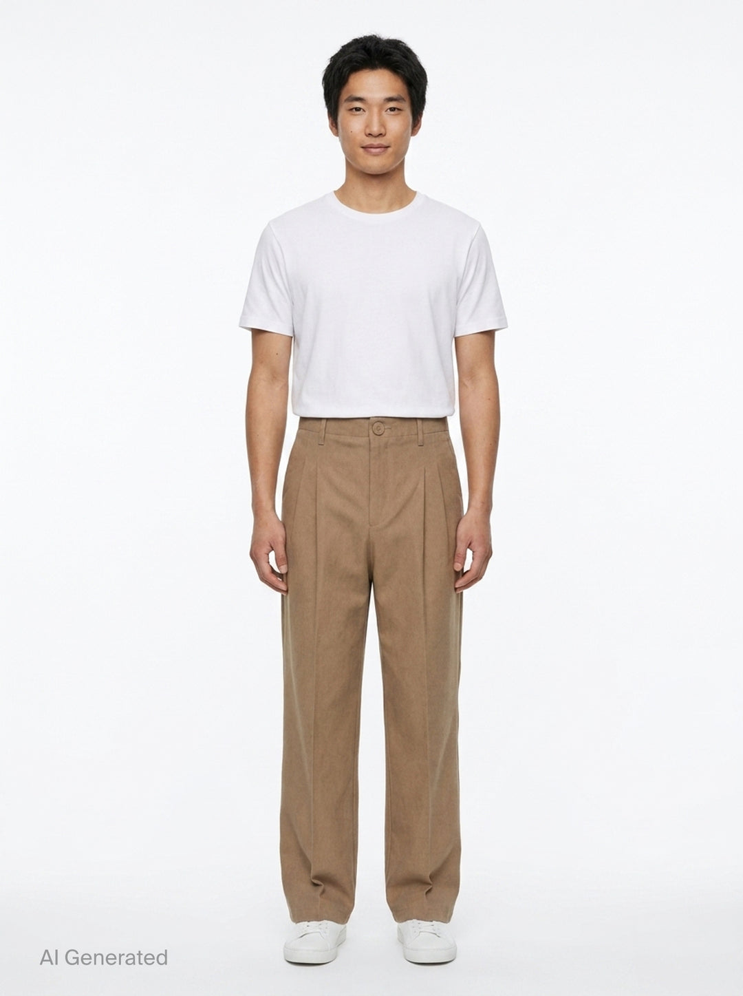 Carrot High Waisted Trousers | AMI | Club21 - front