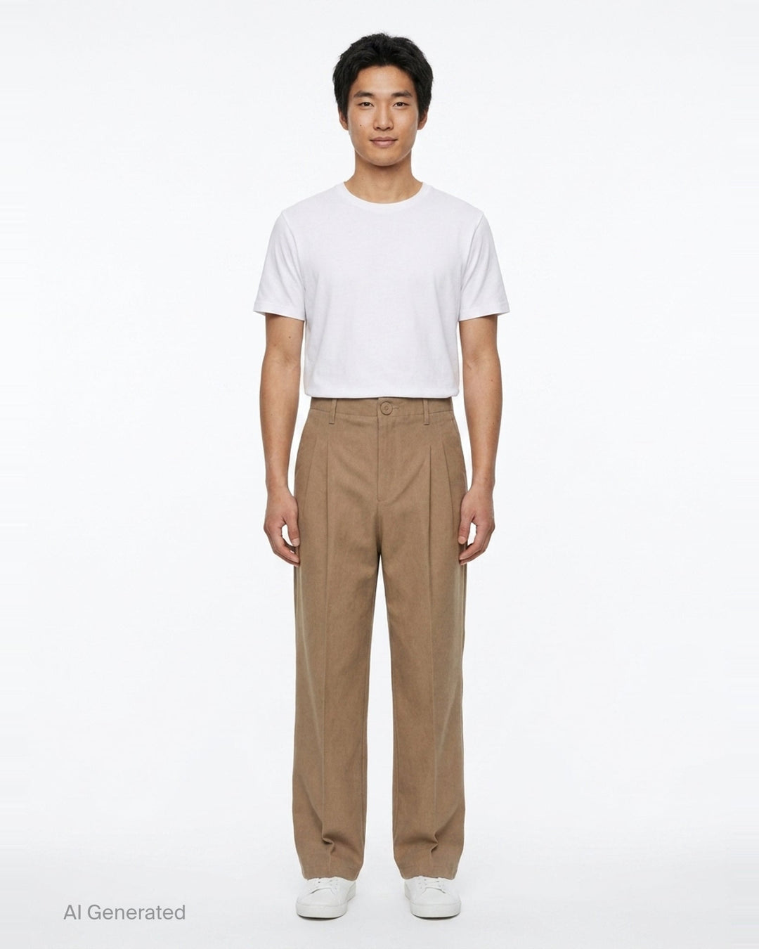 Carrot High Waisted Trousers | AMI | Club21 - front