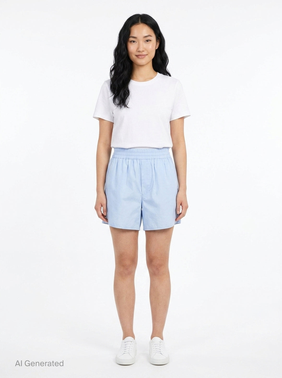Elasticated Shorts | AMI | Club21 - front