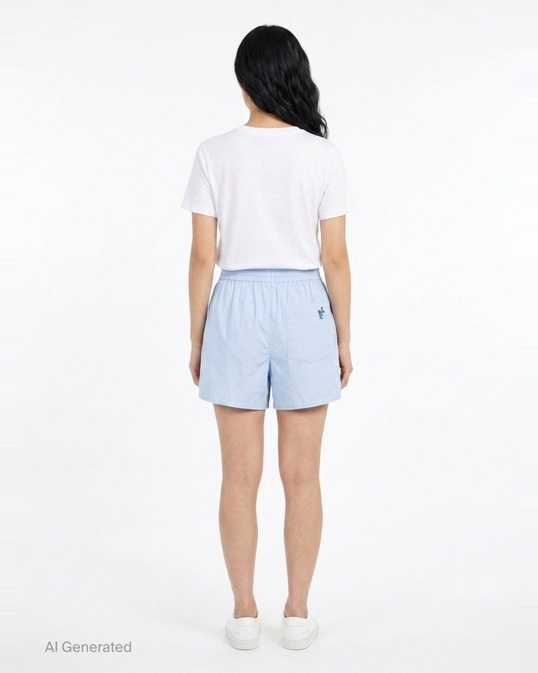 Elasticated Shorts | AMI | Club21 - back