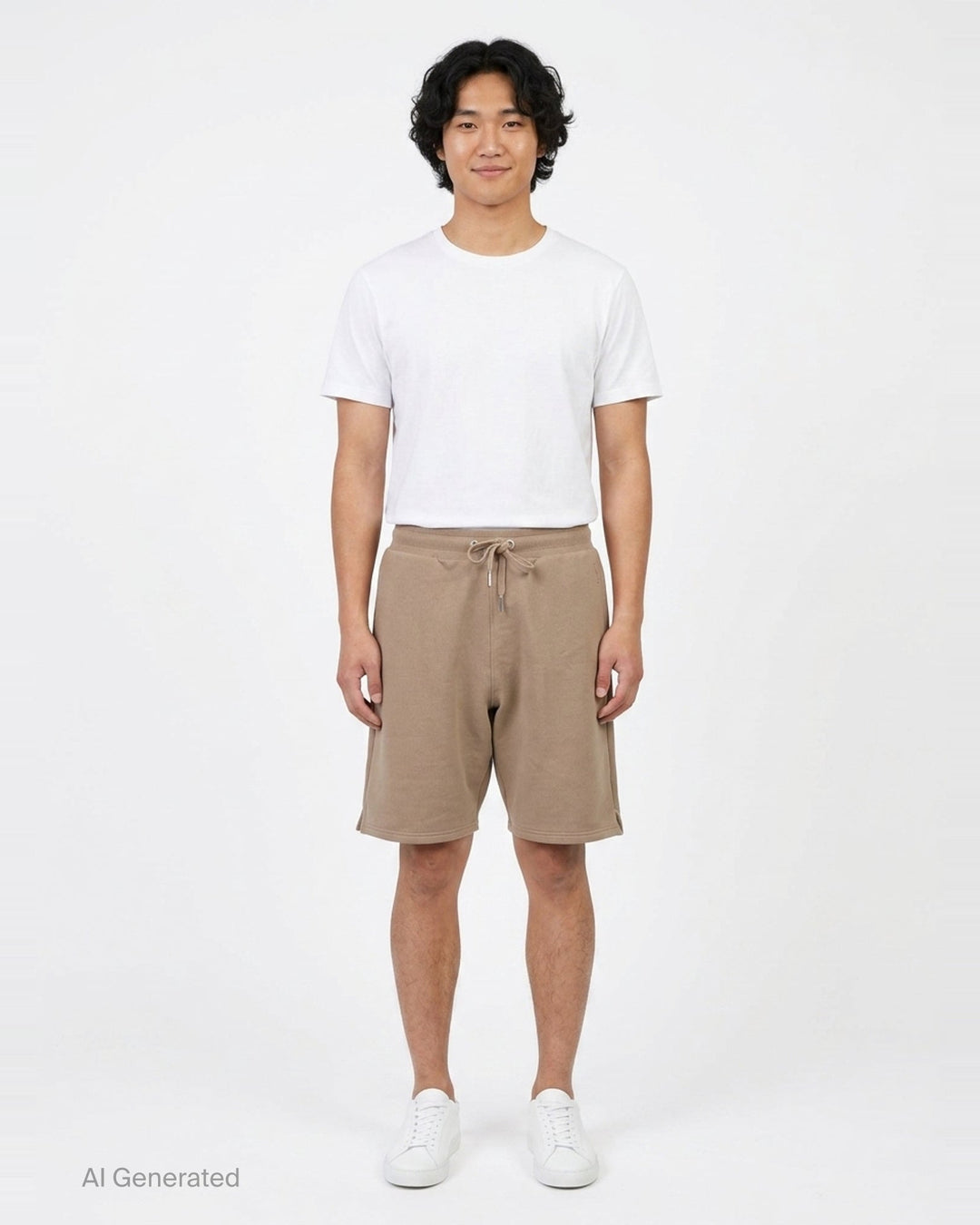 Tonal Emboss Shorts | AMI | Club21 - front