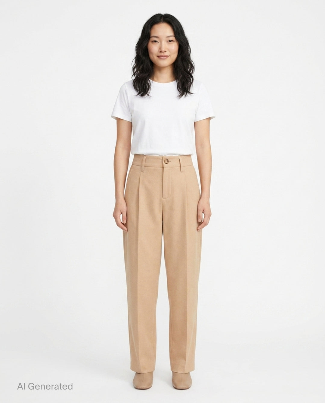 Zuit Pleated Trousers | AMI | Club21 - front