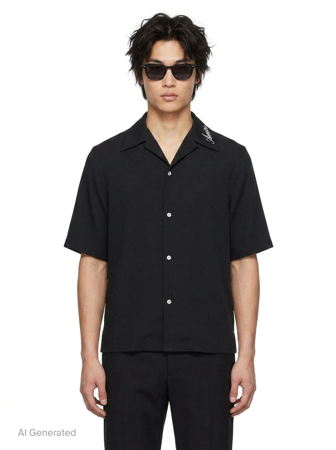Camp Short Sleeve Shirt | Amiri | Club21 - front
