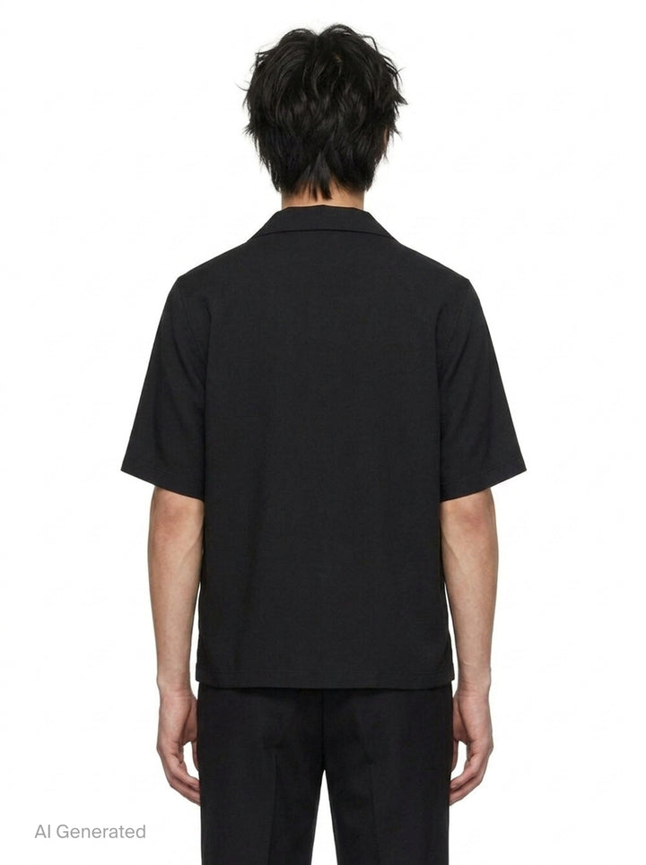 Camp Short Sleeve Shirt | Amiri | Club21 - back