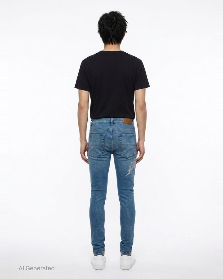 Hollywood MX1 Jeans | Amiri | Club21 - back