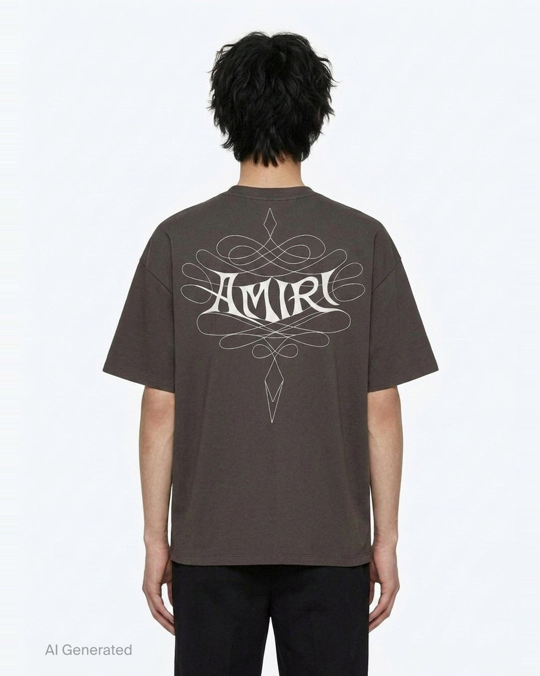 Lasso Oversized Tee | Amiri | Club21 - back