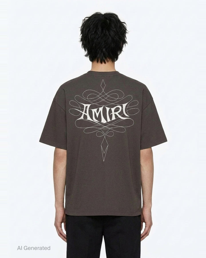 Lasso Oversized Tee | Amiri | Club21 - back