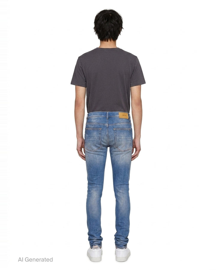 MX1 Distressed Jeans | Amiri | Club21 - back