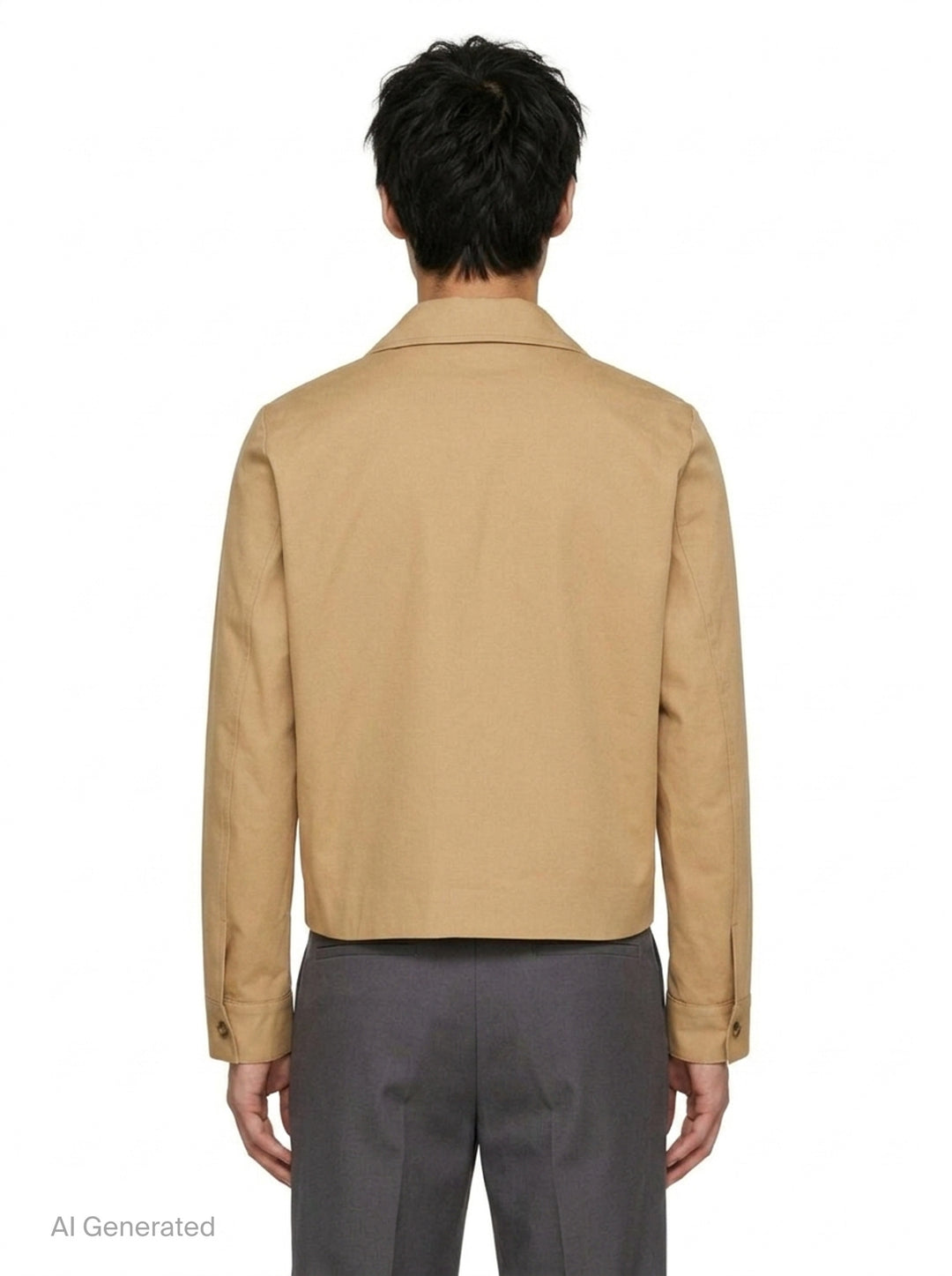 Script Collar Shirt Jacket | Amiri | Club21 - back