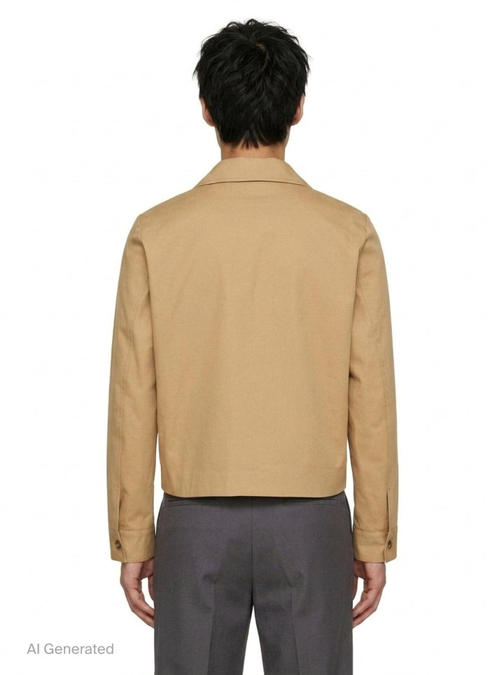 Script Collar Shirt Jacket | Amiri | Club21 - back