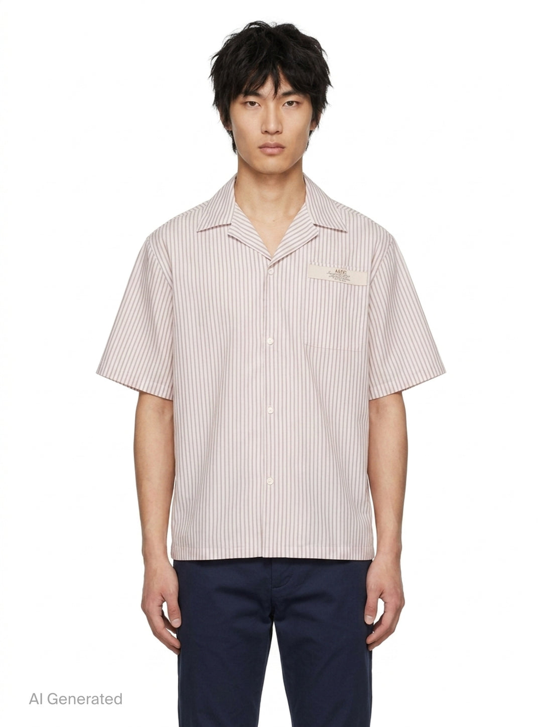 Spirit Box Camp Short Sleeve Shirt | Amiri | Club21 - front