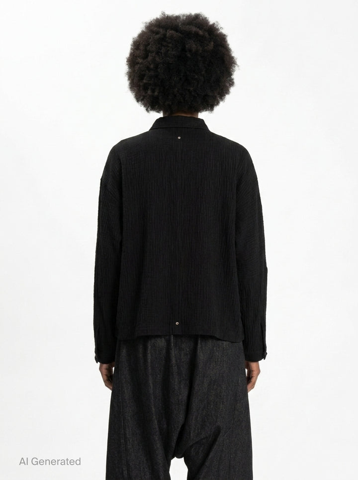 Asymmetrical Batwing Top | Anaabu | Club21 - back