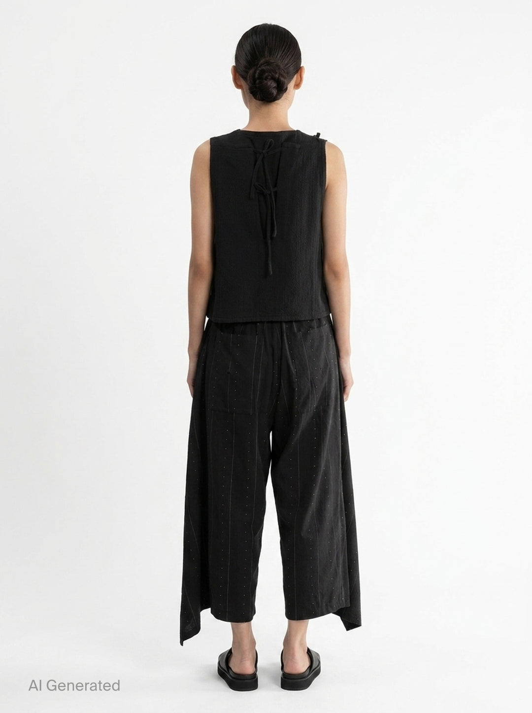 Asymmetrical Vest | Anaabu | Club21 - back