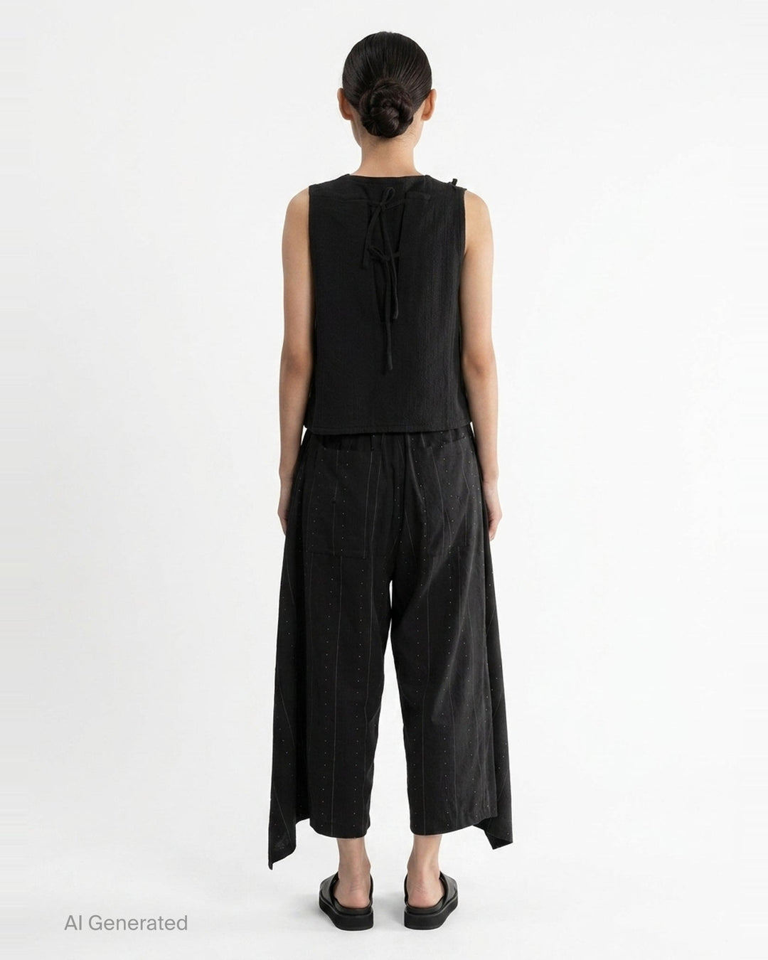Asymmetrical Vest | Anaabu | Club21 - back