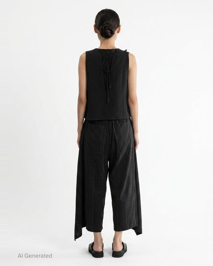 Asymmetrical Vest | Anaabu | Club21 - back