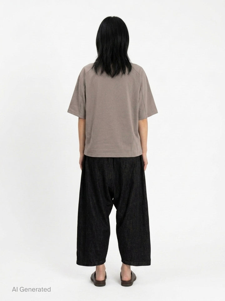 Dropped Culotte Pants | Anaabu | Club21 - back
