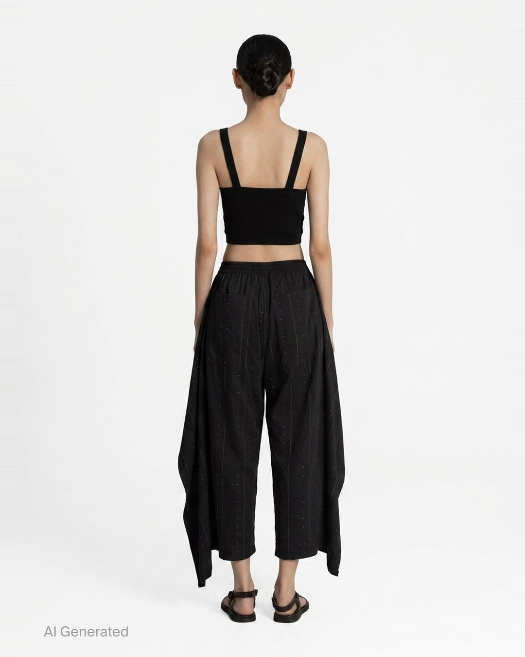The Skants Draped Pants | Anaabu | Club21 - back