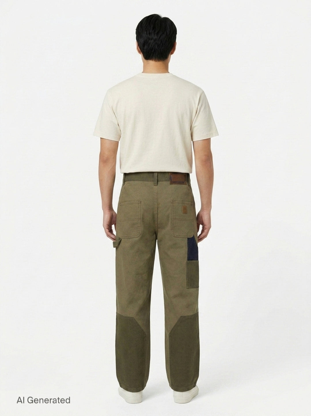 Austin Patchwork Wide-Leg Jeans | Andersson Bell | Club21 - back