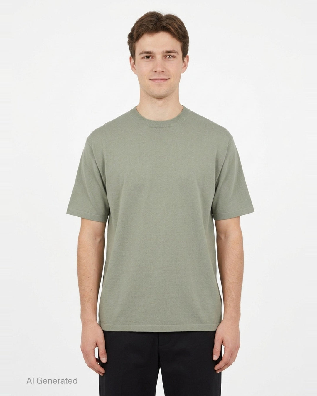 High Gauge Tussah Silk Tee | Auralee | Club21 - front