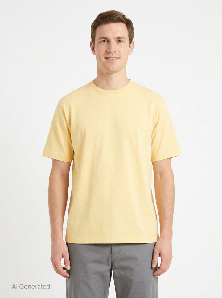 Luster Plaiting Tee | Auralee | Club21 - front