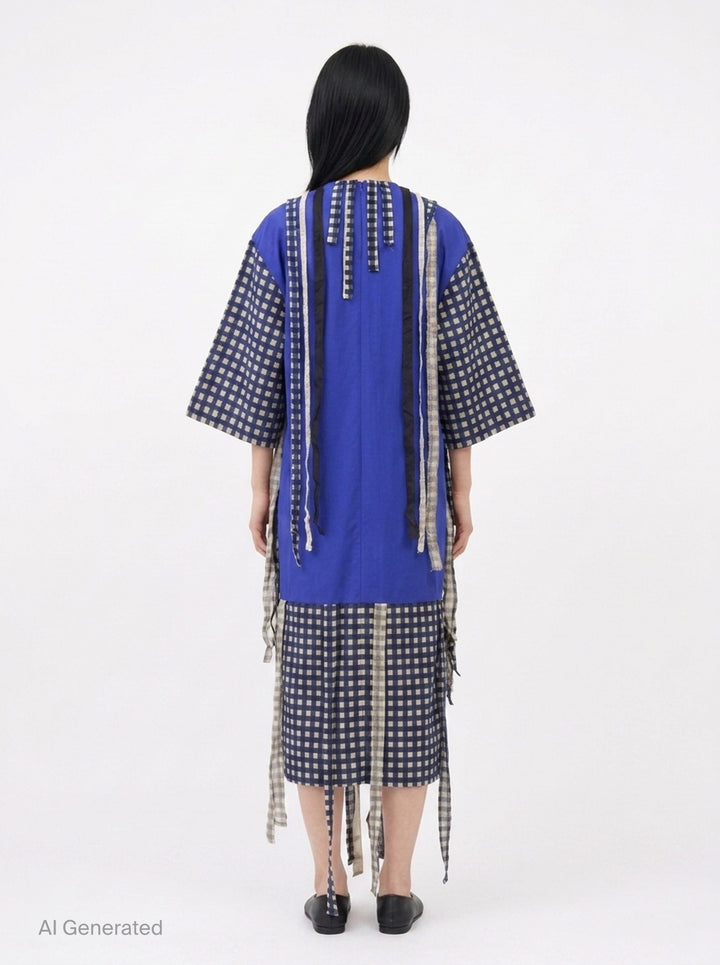 Pleated Hem Linen Shirt Dress | Biyan | Club21 - back