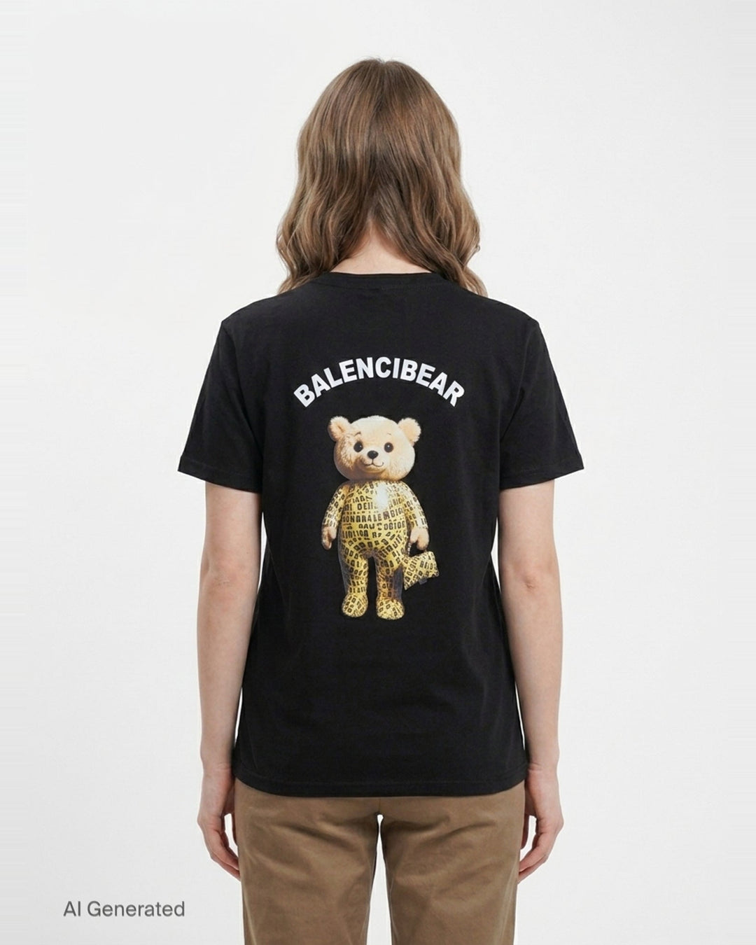 Balencibear Graphic Tee | Black Score | Club21 - back