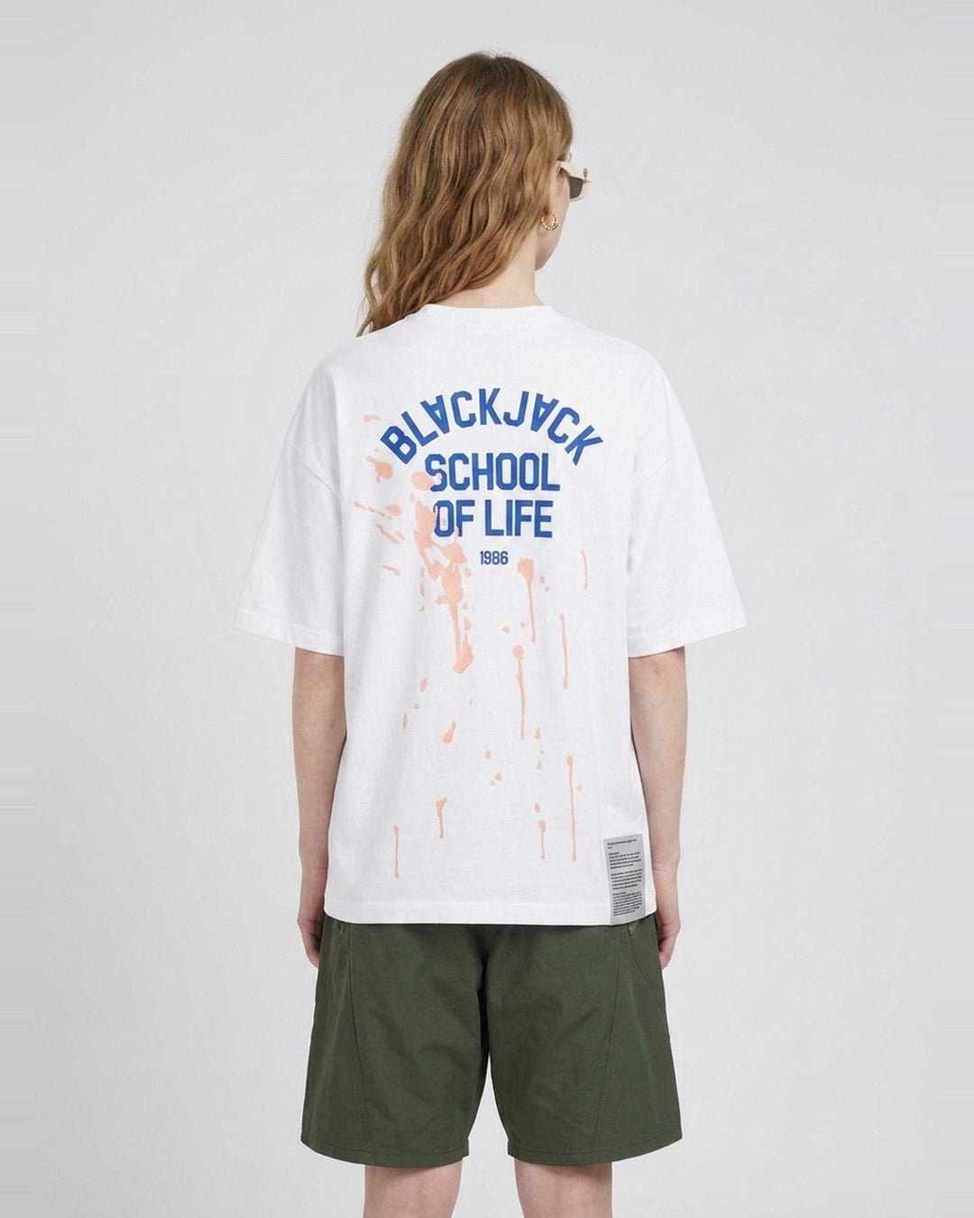 B School Tee | Blackjack | Club21 - back female
