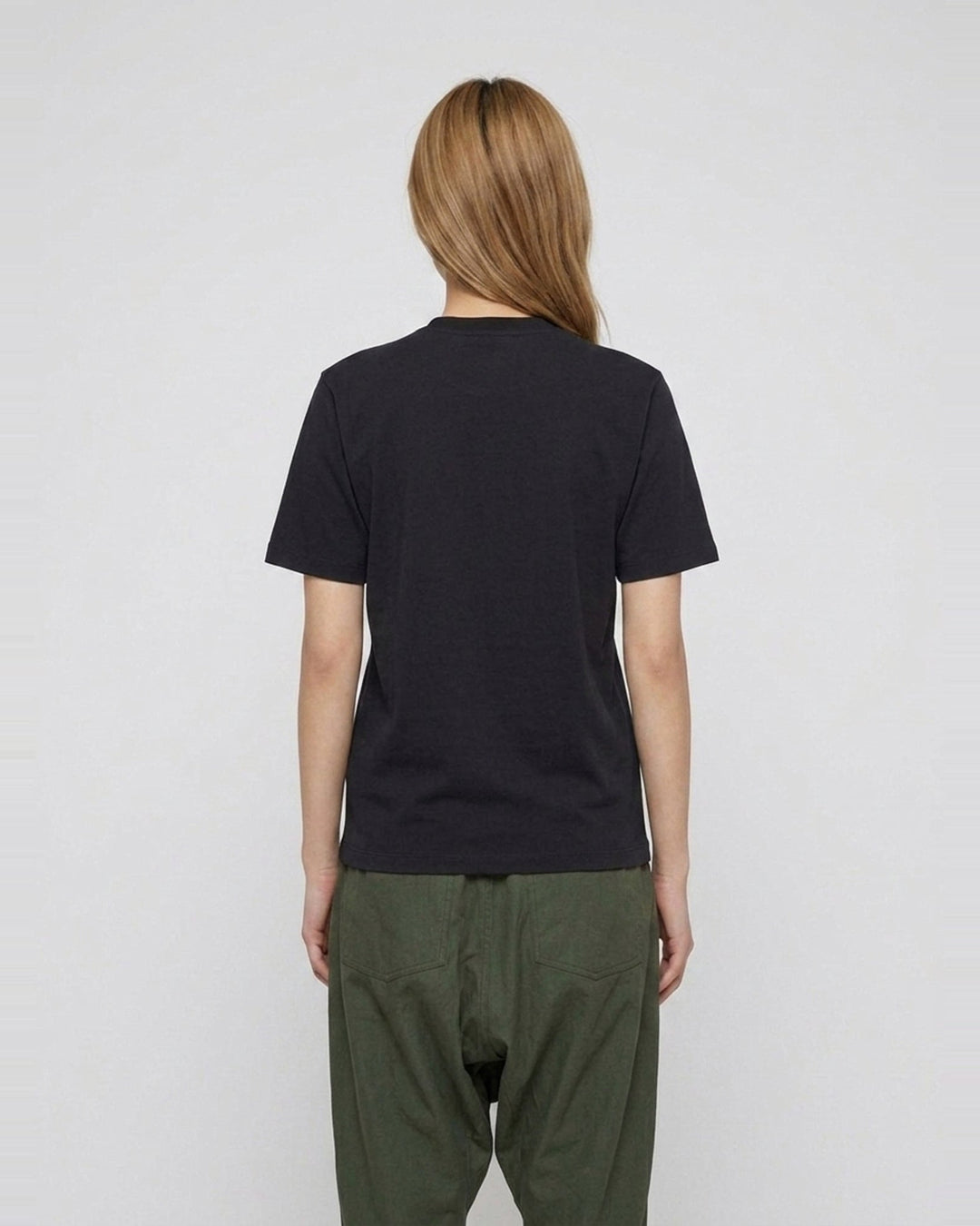 Badge Basic Tee | Blackjack | Club21 - back female