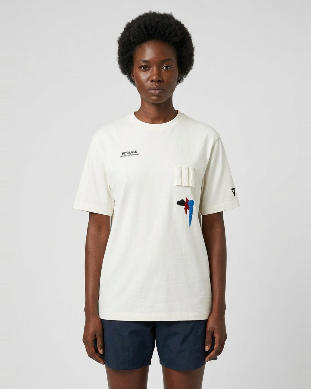 Pen Ink Graphic Tee | Blackjack | Club21 - front female
