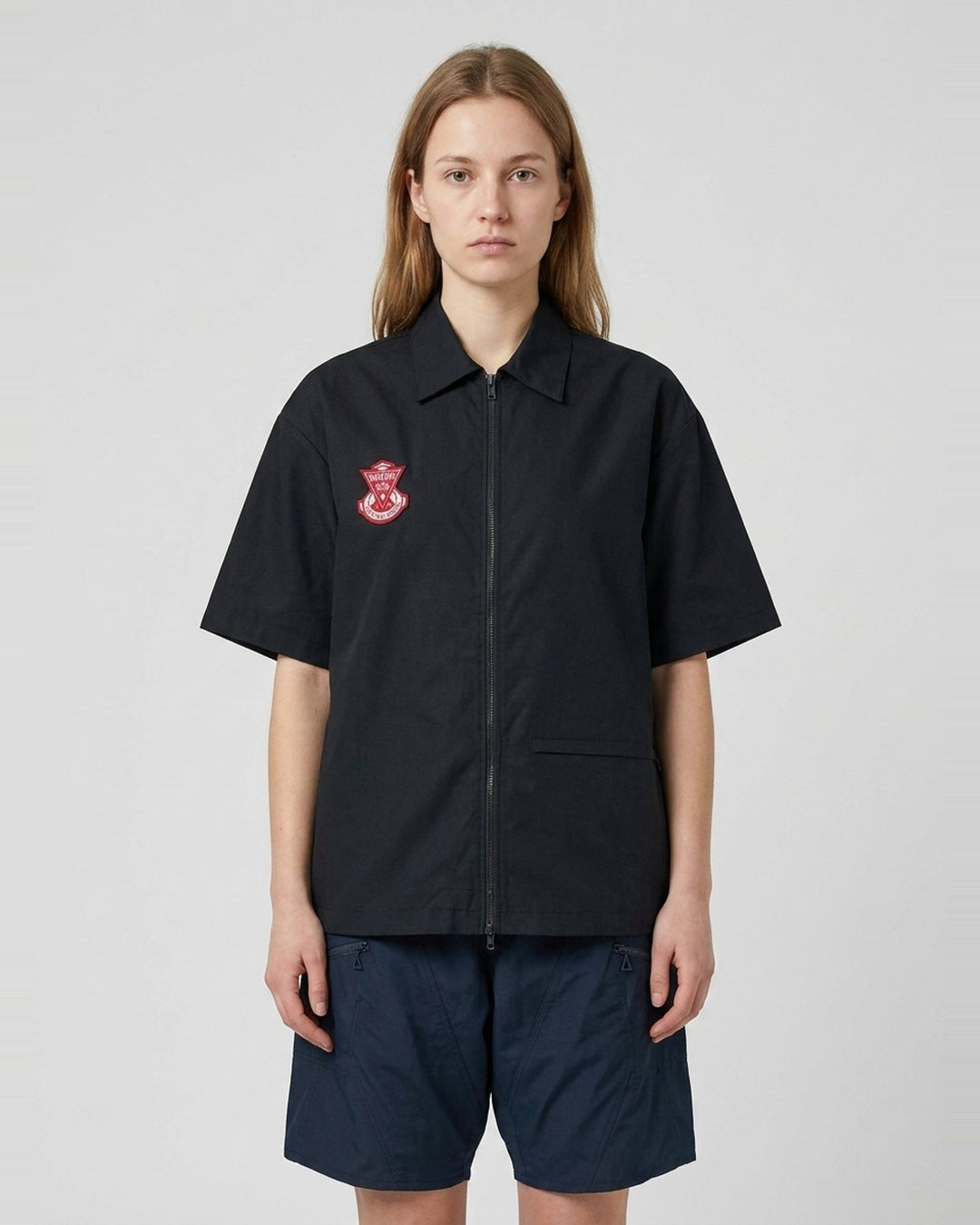 Senior Short Sleeve Shirt | Blackjack | Club21 - front female