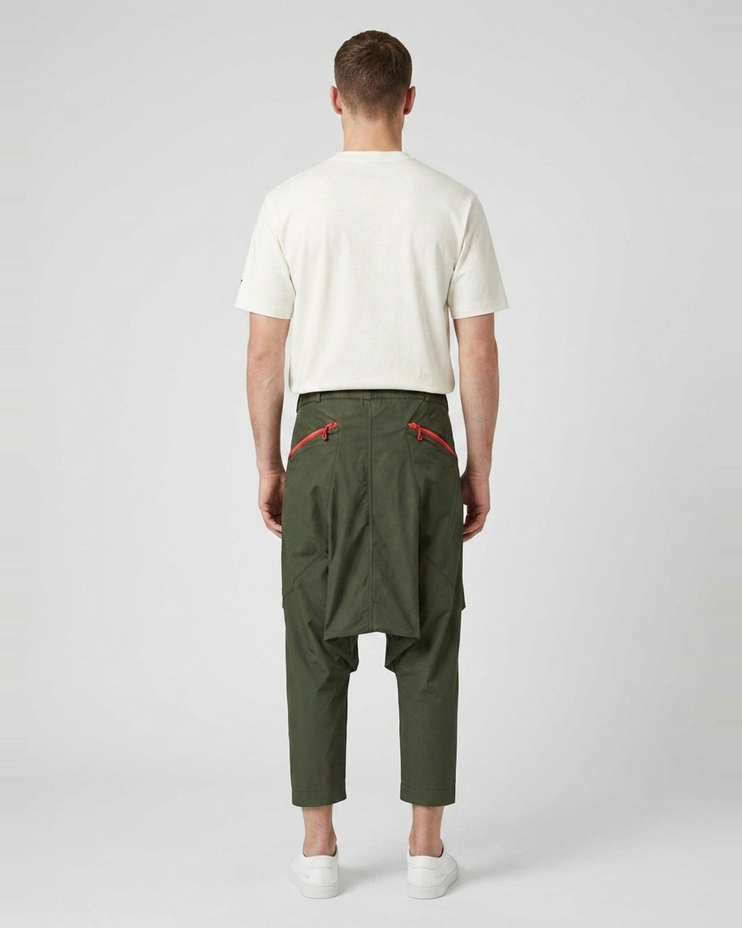 Slacker Drop-Crotch Pants | Blackjack | Club21 - back