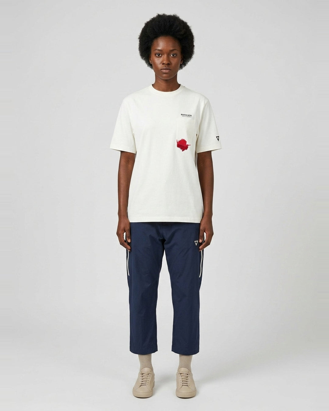 Slacker Drop-Crotch Pants | Blackjack | Club21 - front female