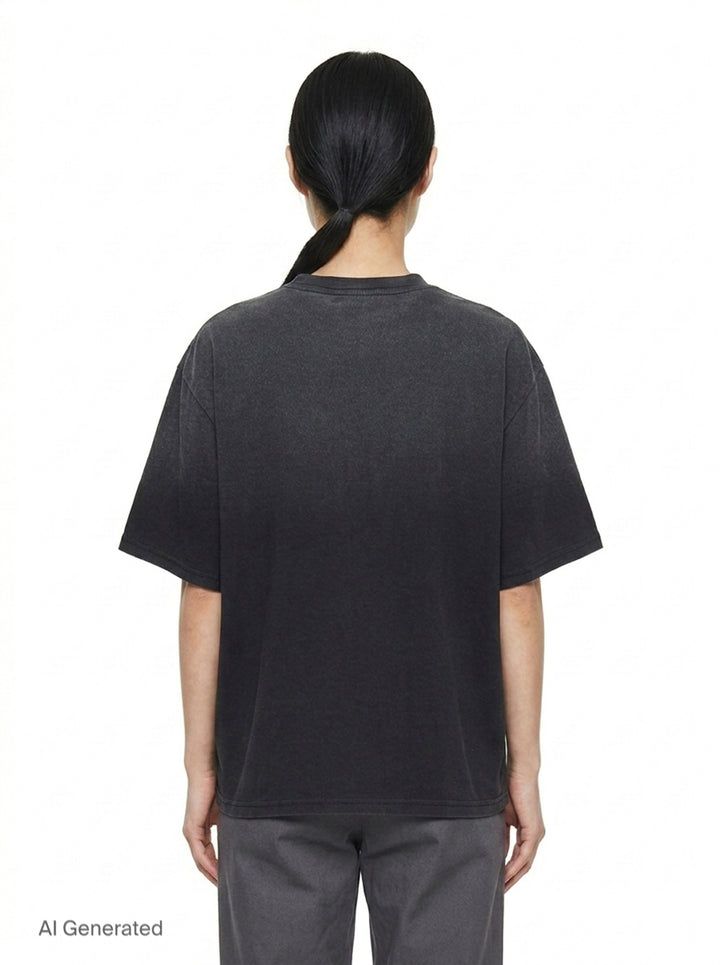 Swan Vintage Effect Tee | Bonbom | Club21 - back