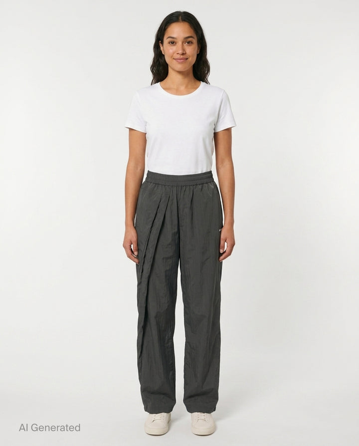 Two-Tuck Track Pants | Bonbom | Club21 - front