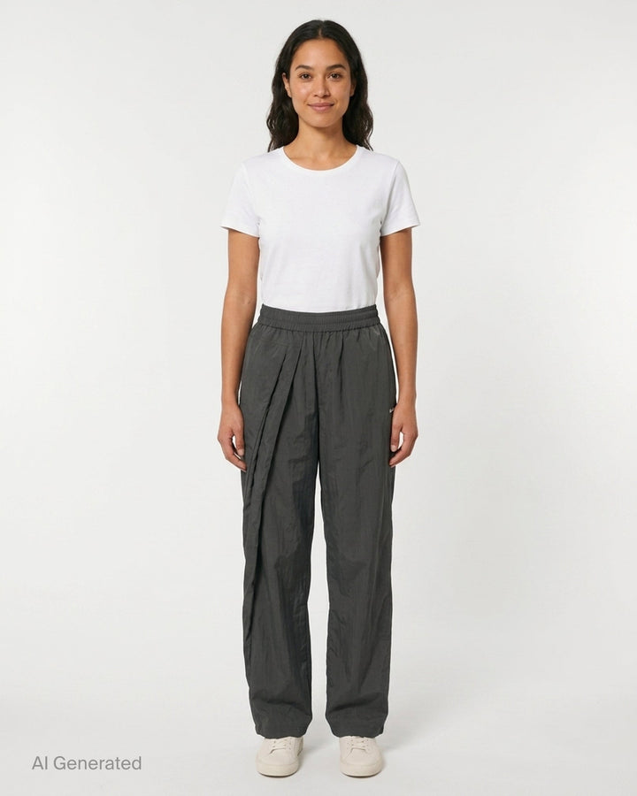 Two-Tuck Track Pants | Bonbom | Club21 - front