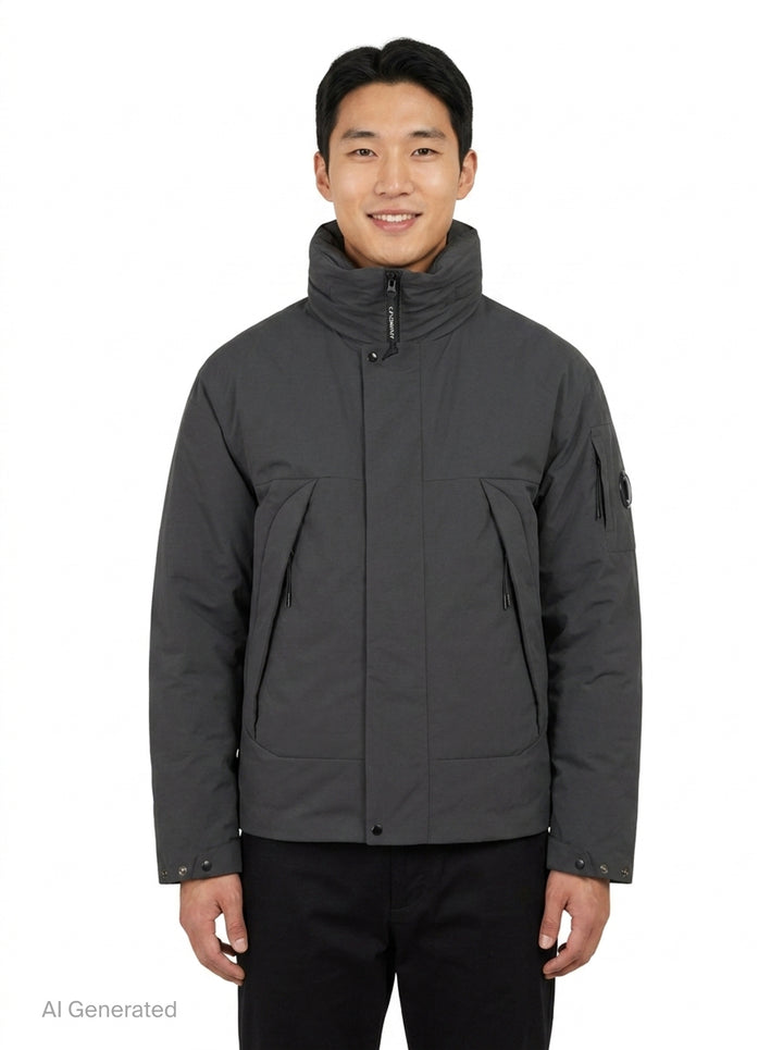 Pro-Tek Primaloft Silver Lens Jacket | C.P. Company | Club21 - front