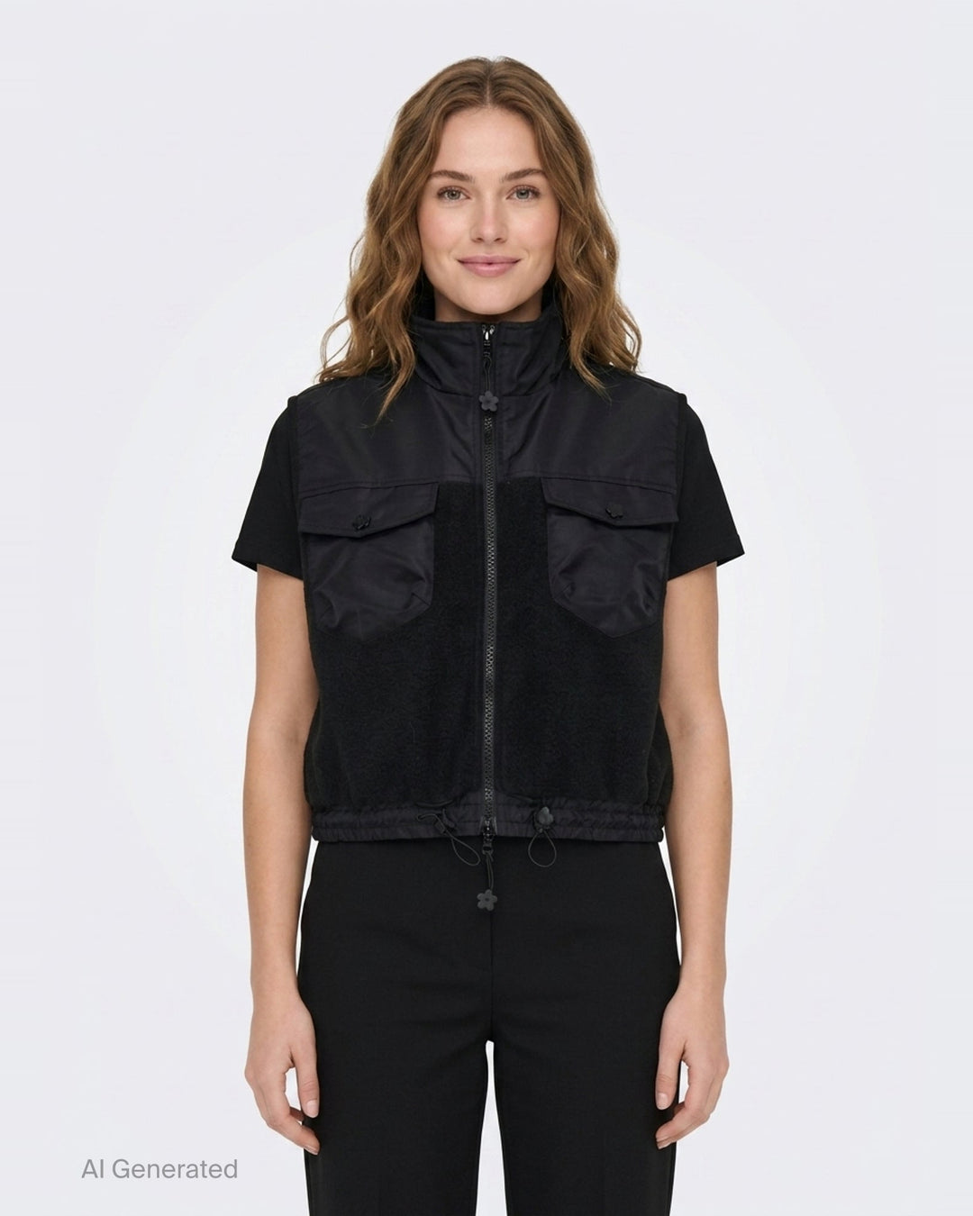 Aspen Soft Fleece Vest | Cecilie Bahnsen | Club21 - front