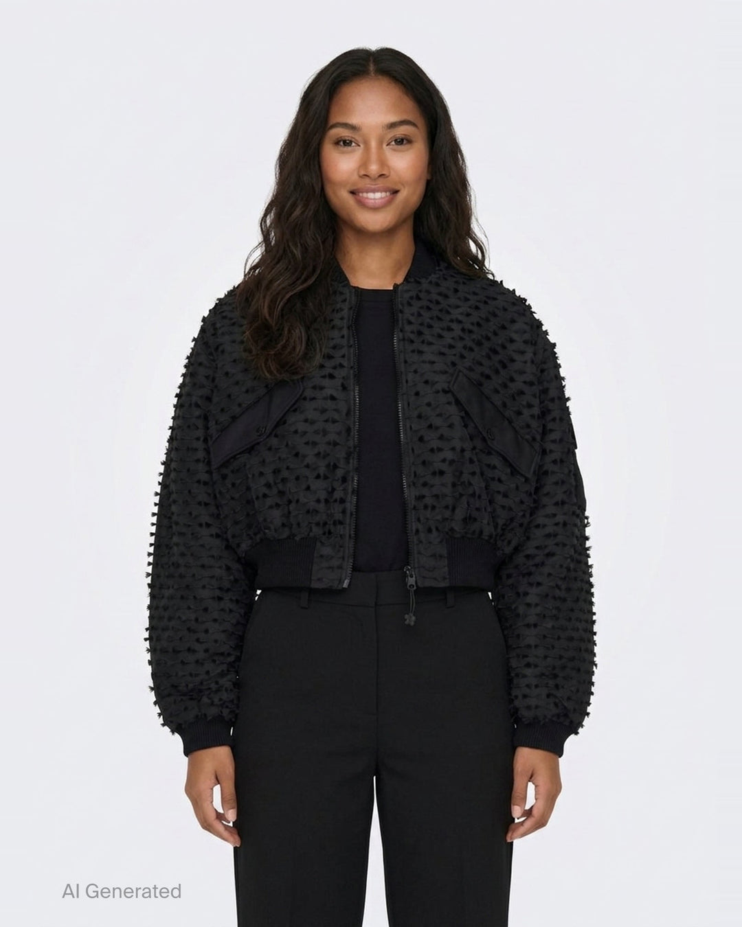 Fiamma Fil Coupé Bomber Jacket | Cecilie Bahnsen | Club21 - front