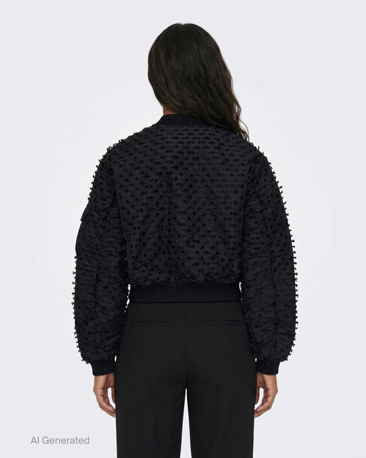 Fiamma Fil Coupé Bomber Jacket | Cecilie Bahnsen | Club21 - back