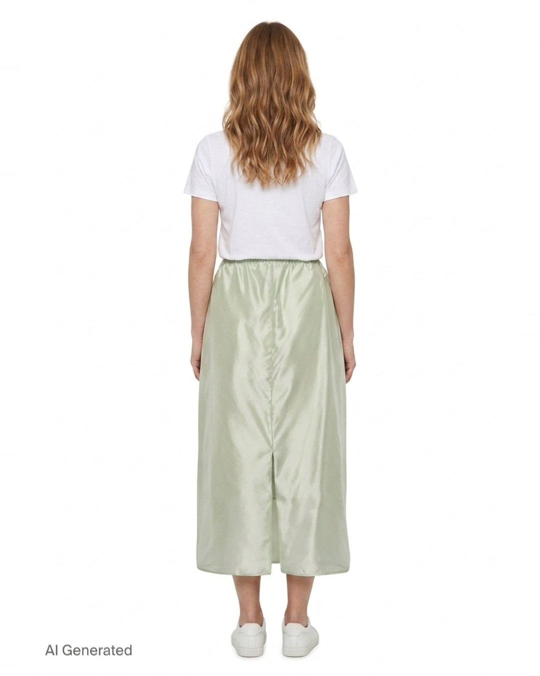 Hybrid Organza Midi Skirt | Cecilie Bahnsen | Club21 - back